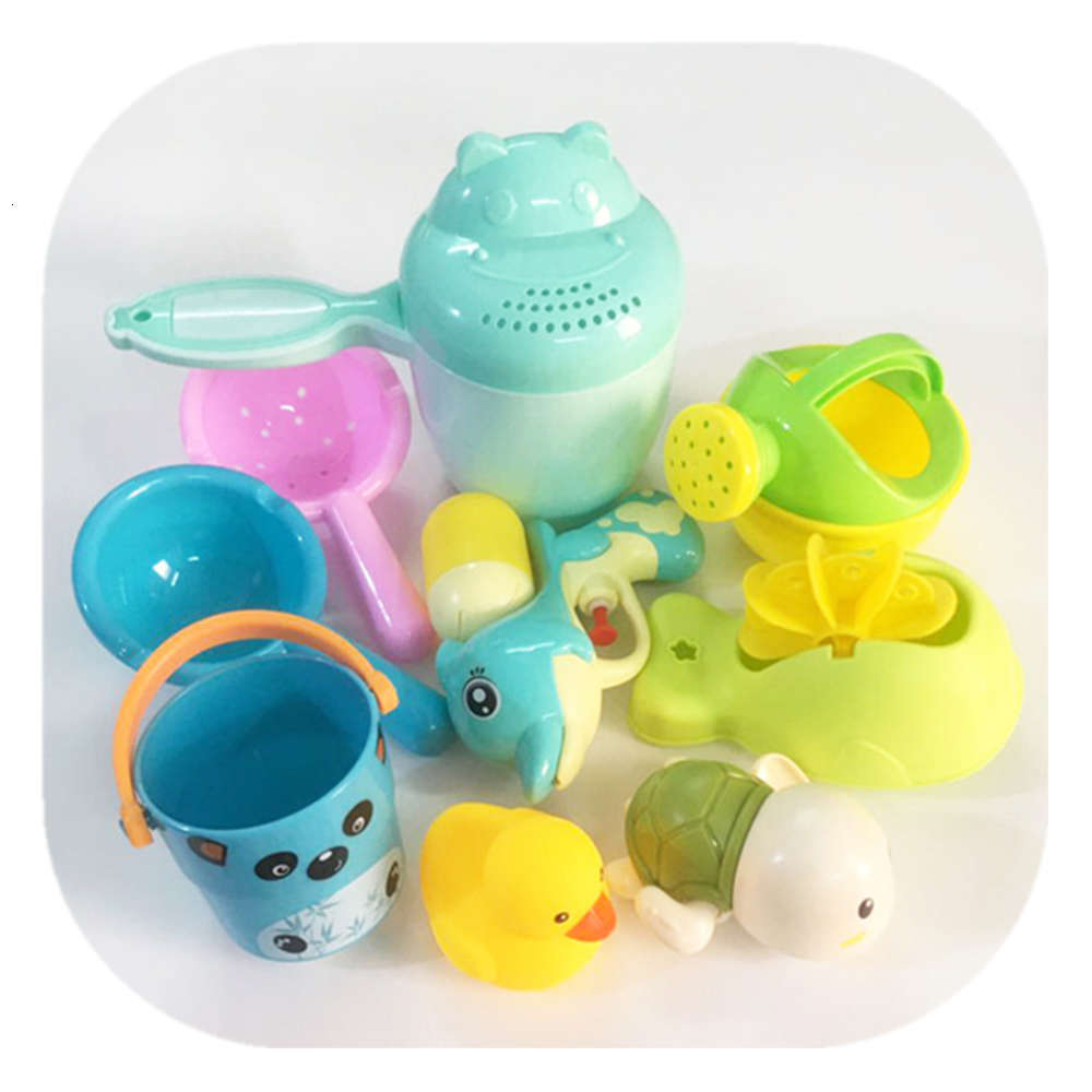

Children's shampoo Cup baby shower kettle natatorium toy set bath water spoon