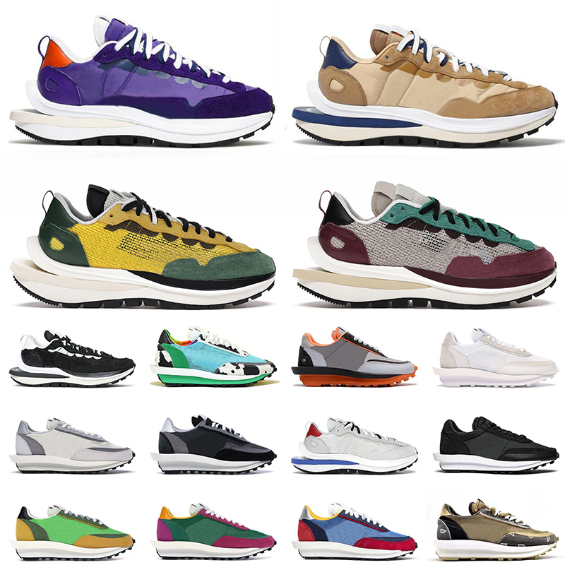 

Sacais X LDV Waffle Vaporwaffle Casual Blazer Shoes Sesame Blue Void Dark Iris Royal Red Neptune Green Ldsacai Mens Womens Trainers Sneakers Sports, C39 undercover black with white symbol 3