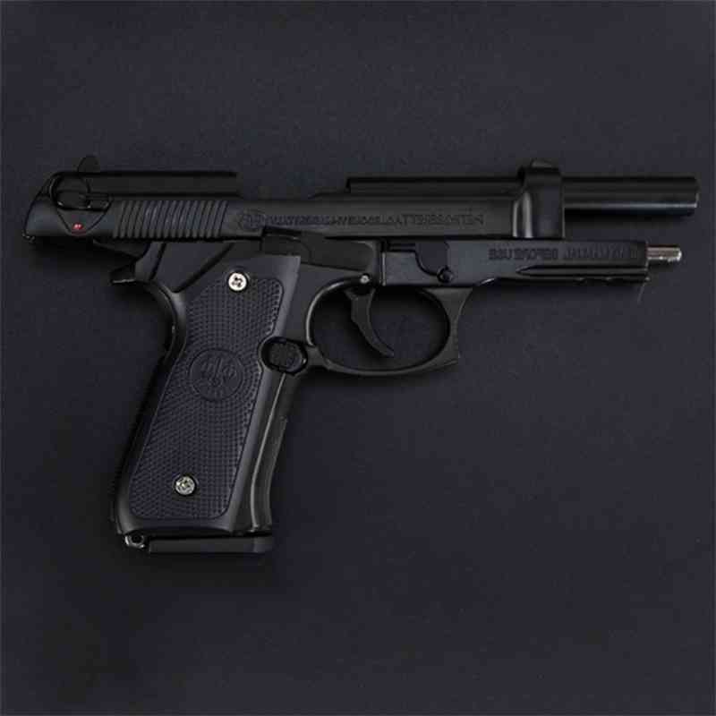 231: 2.05 Seiko Beretta large m92a1 simulated metal alloy gun model toy hand grab can not be fired-image-749558744