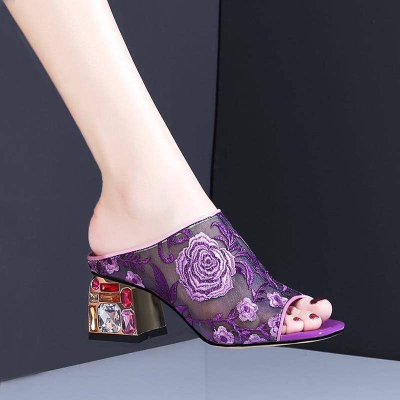 

the lastest 31 platform high heels slippers casual shoes flat latest women's sandals Fisherman indoor