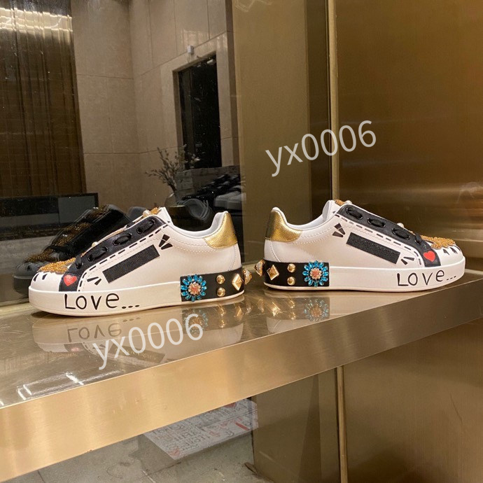 

Fashion Casual Shoes Genuine 35-41 Leather Mens Women Sneakers Trendy Trainer White Black Pink Platform Chaussures cx211022, Choose the color