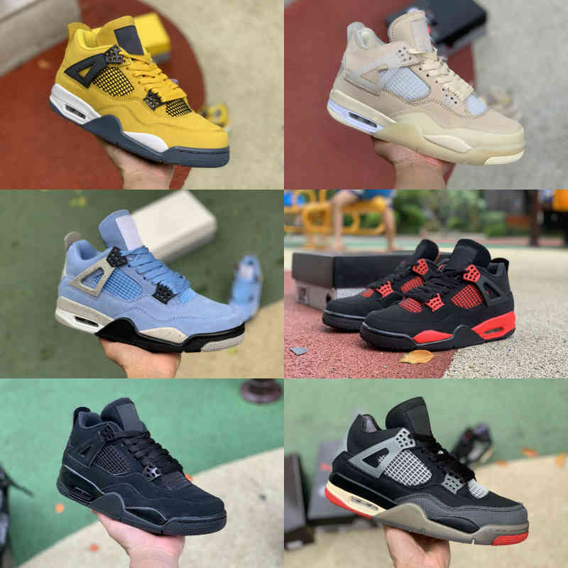 

Jumpman Lightnings 4 4s Basketball Shoes Mens Women Cream Sail Red Thunder White Oreo Bred Ow Union Taupe Haze What The Black Cement Cat Royalty Trainer Sneakers Y99, Please contact us