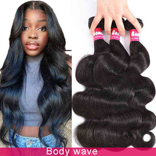 

Mink Body Deep Water Wave Unprocsed Human Extensions Brazilian Straight Hair Weave Bundl2, Deep wave