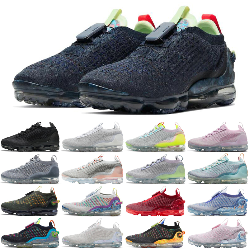 

2021s 2020s mens womens shoes triple black white Pure Platinum Neon men women trainers sports Sneakers fashion, #6 grey neon 36-45