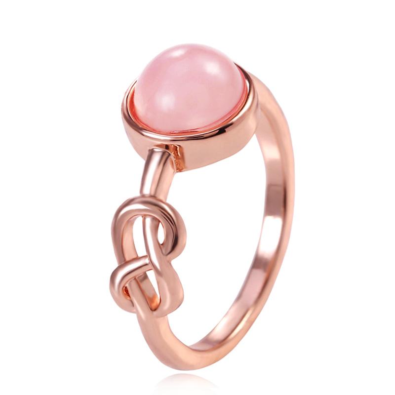 

Cluster Rings Huitan Temperament Sweet Pink Women Daily Wearable Versatile Accessories Trendy Jewelry Fancy Gift For Teens Drop, Golden;silver