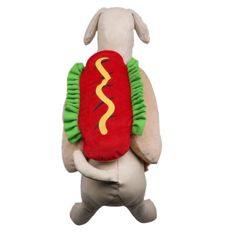 

Dog Apparel Clothes Halloween Funny Burger Pet Coat Pets Cosplay Costume For Large Dogs Ropa Perro 2021