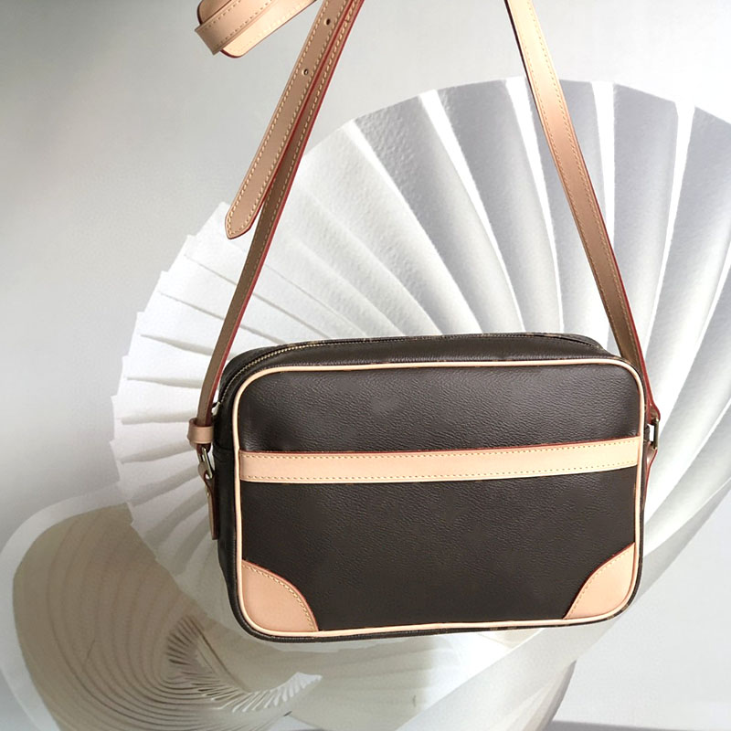 

Men and women messenger bags leather shoulder bag dinner wallet fashion designer backpack handbag 51274 top quality coin purse, Size: 27cm