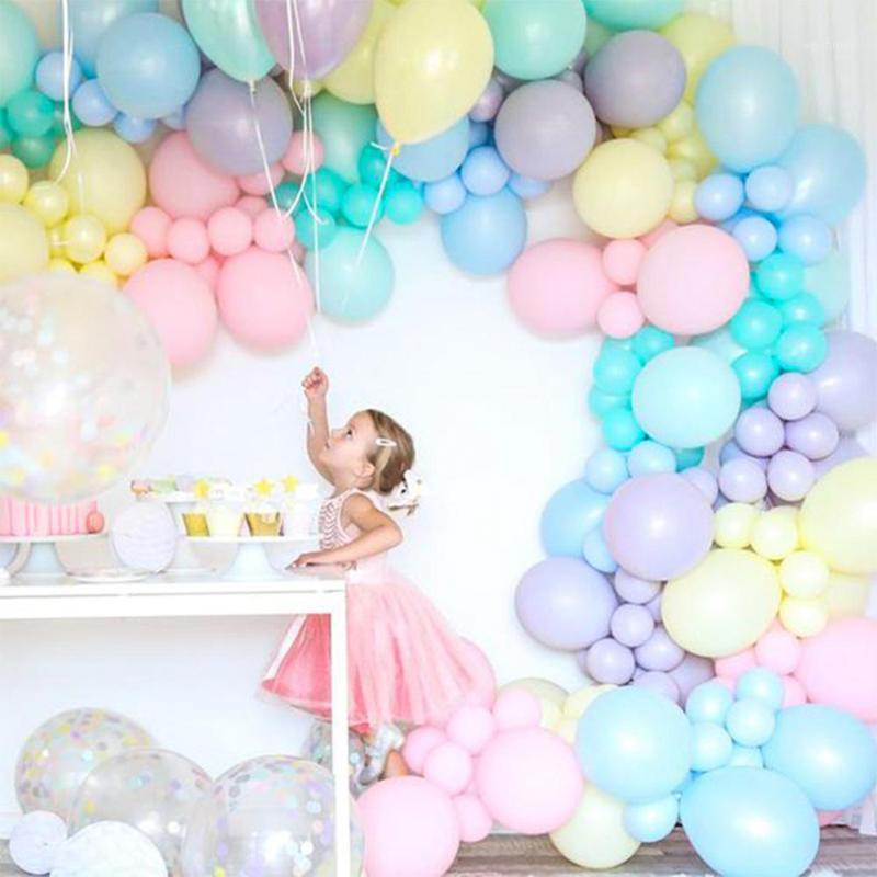 

Party Decoration 30pcs 5'' 10'' 18'' Macaron Balloon Pastel Candy Latex Balloons Baby Shower Wedding Birthday