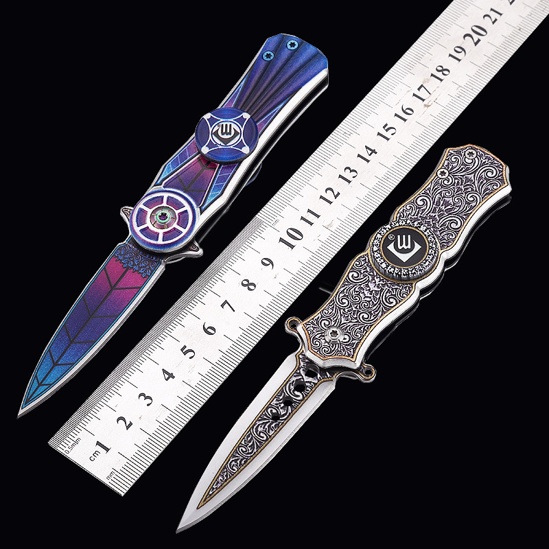 

CIMA Tactical Action Assisted Style Folding Pocket Knife,Fidget Spinner,EDC tool