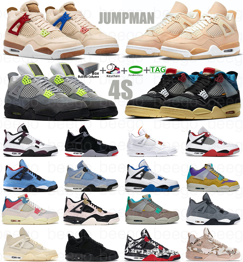 

with box 4s Black Cats Sail men women shoes 4 Cat Lightning Linen Retro Oreo Red Psg Matalic Purple Off White University blue UNC silt jordán jordan jordan4s travis camo, No.3