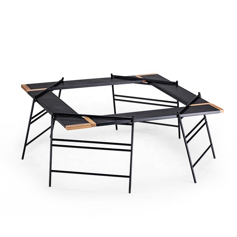 

Camp Furniture Naturehike Outdoor Changeable Picnic BBQ Dinner Camping Table DIY Splicing