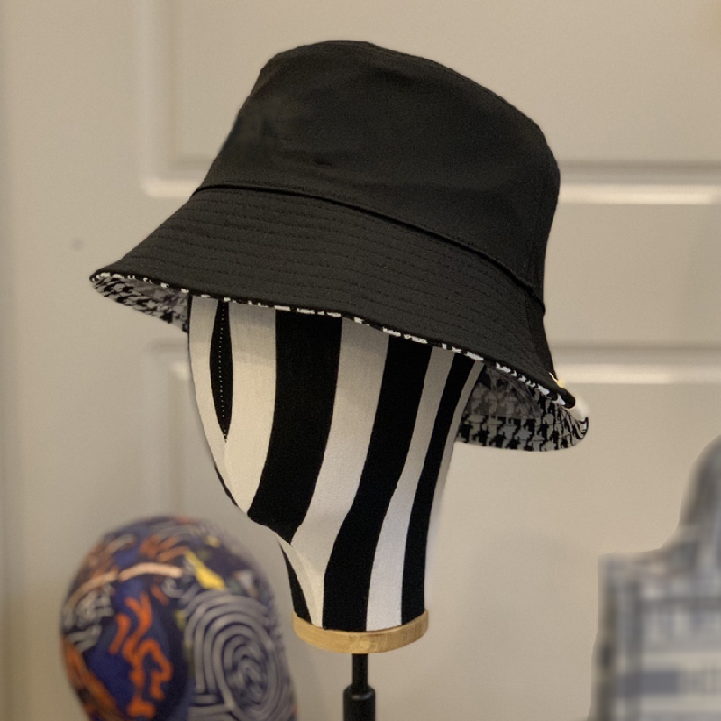 

Designer Bucket Hat Mens Womens Beanie Cap Wide Drim Hats Casual Pure Cotton Double Sided Old Flower Letters Four Seasons Fashion Sun Caps 2 Color Optional, Blue