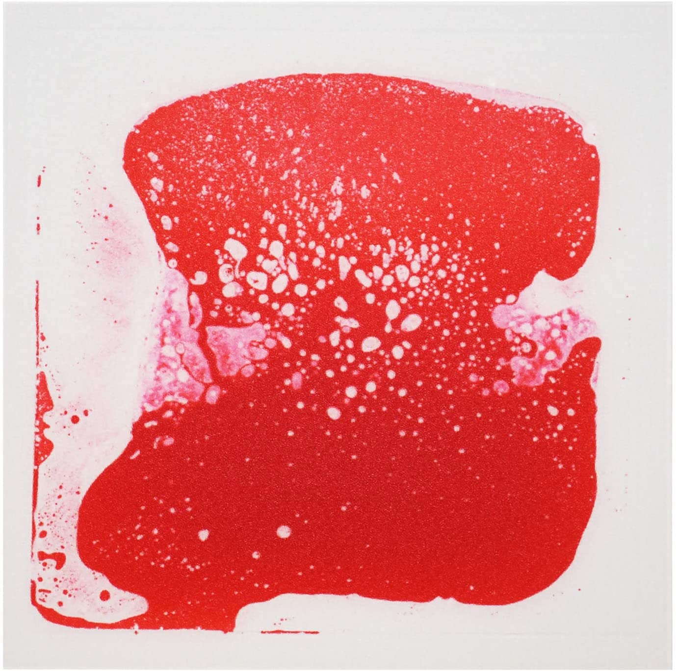 Art3d Liquid Sensory Floor Decorative Tiles, 30x30cm Square, Red, 1 Tile-image-728116561