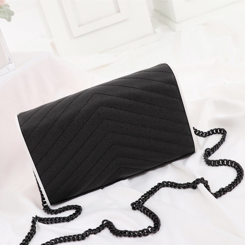 Women clutch bag designer crossbody bag chain caviar wallet 2020 womens luxury designer purses handbags fashion luxury shoulder bags