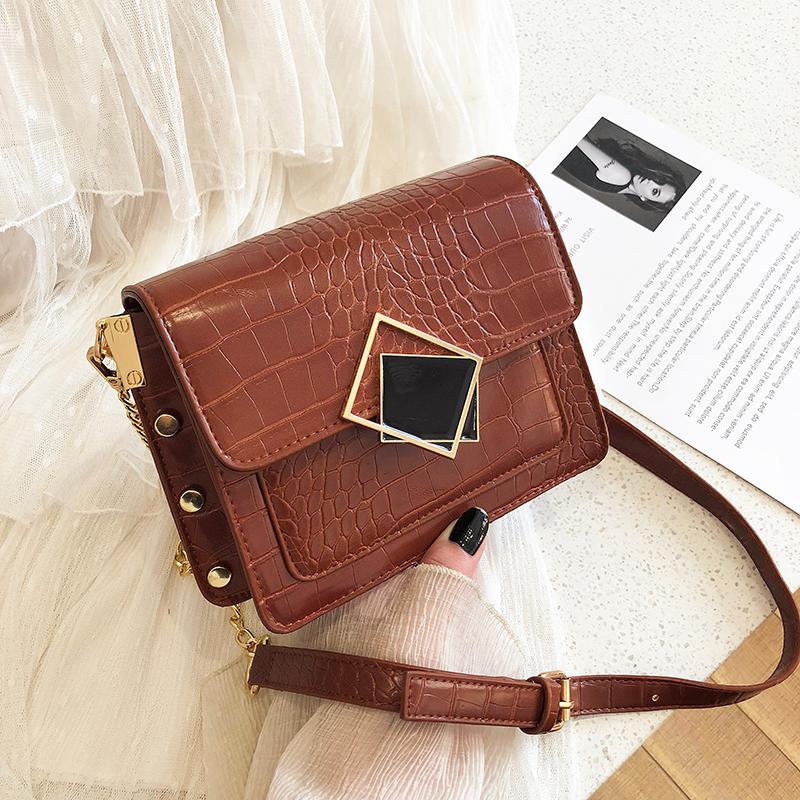 

Crossbody Bags For Women Leather Shoulder Bag Ladies Handbags Sac A Main Female Vintage Messenger Girls Cross Body, Black