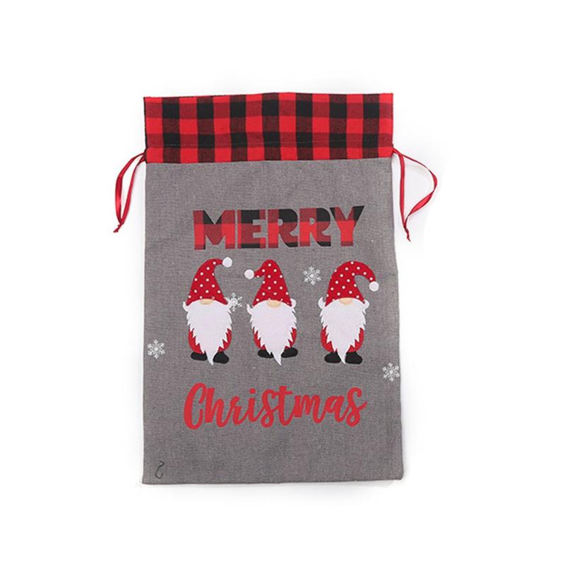 

Christmas Decorations Gift Bag Odorless T3006A Three Heads For Welfare Gifts Festivals Not Easy To Deform And