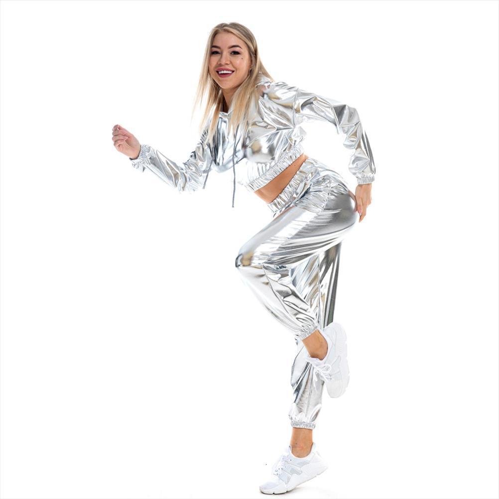 

Shiny Liquid Metallic High Waist Womens Leggings Stretch Flared Hip Hop Party Glitter Pantaloons Hologram Laser, Laser silver