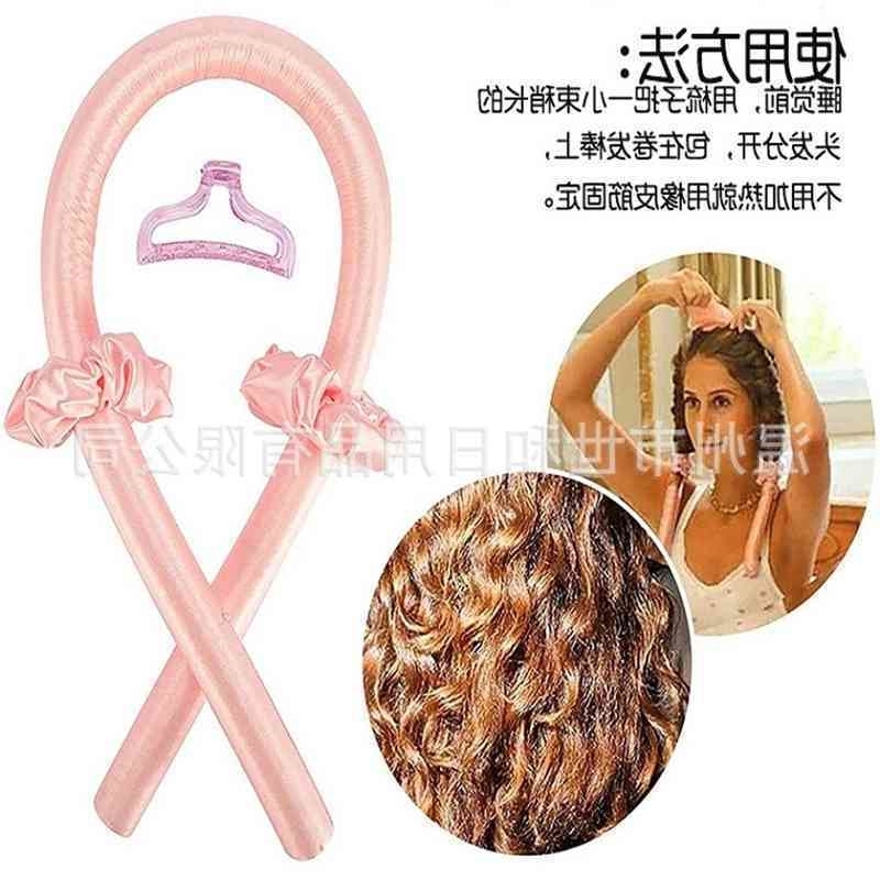 

sponge, Lax foam, stick, no heat, big wave curler, headband, hair curl, sleep curling artifact.