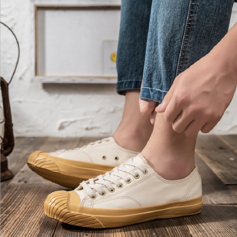 

Casual Shoes Men Beige Light Breathable Comfortable Mens Trainers Canvas Skateboard Shoe Sports s Runners Size 40-44, 1 40-44