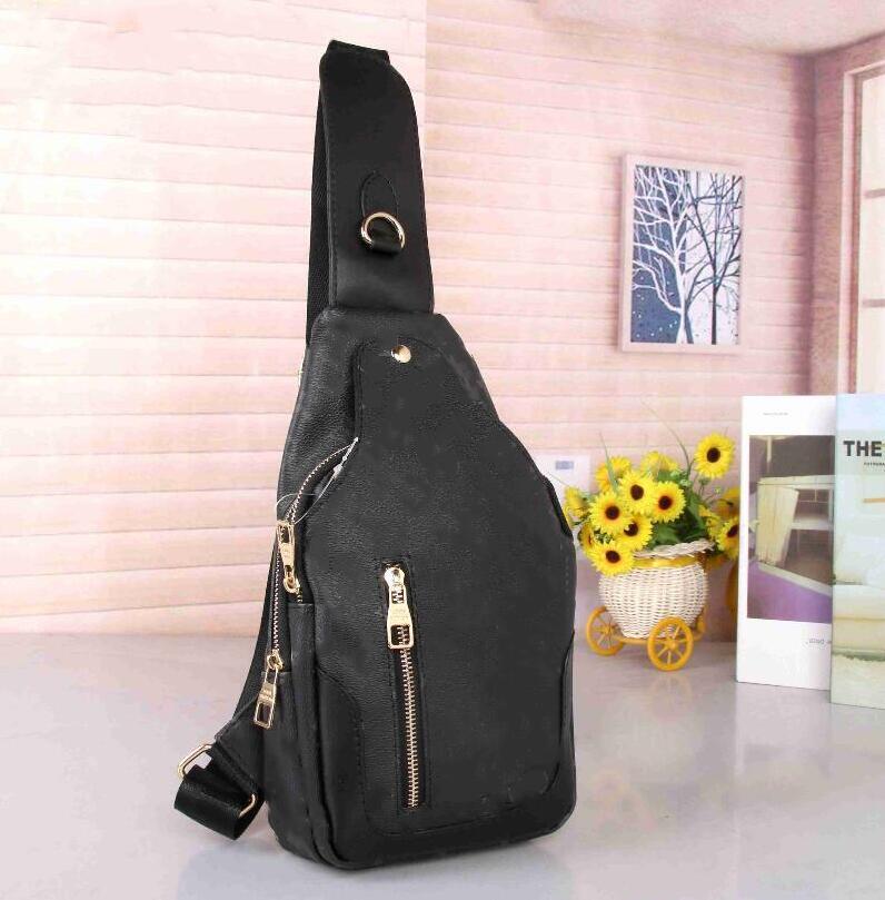 

High quality handmade fashion men sling bag cross body messenger bags 4 colors outdoor women waist bag pack chest bag 1705
