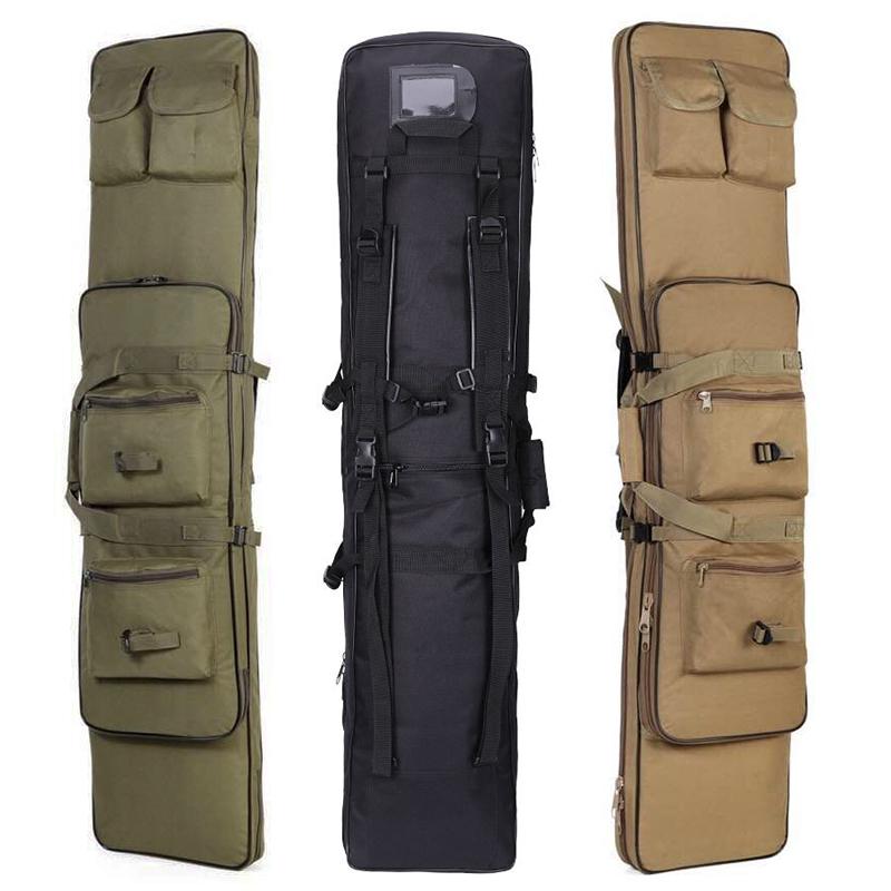 

Stuff Sacks Tactical 1.2M 120 Cm Nylon Gun Bag Case Rifle Backpack Sniper Carbine Holster Shooting Bags Hunting Accessories Gear, 120cm tan