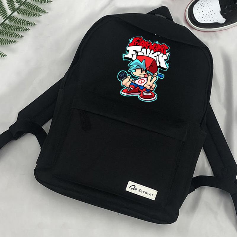 

Backpack Children School Bags Game Friday Night Funkin Schoolbag Boys Girls Book Bag Teenagers Sac A Dos, 50031-grey