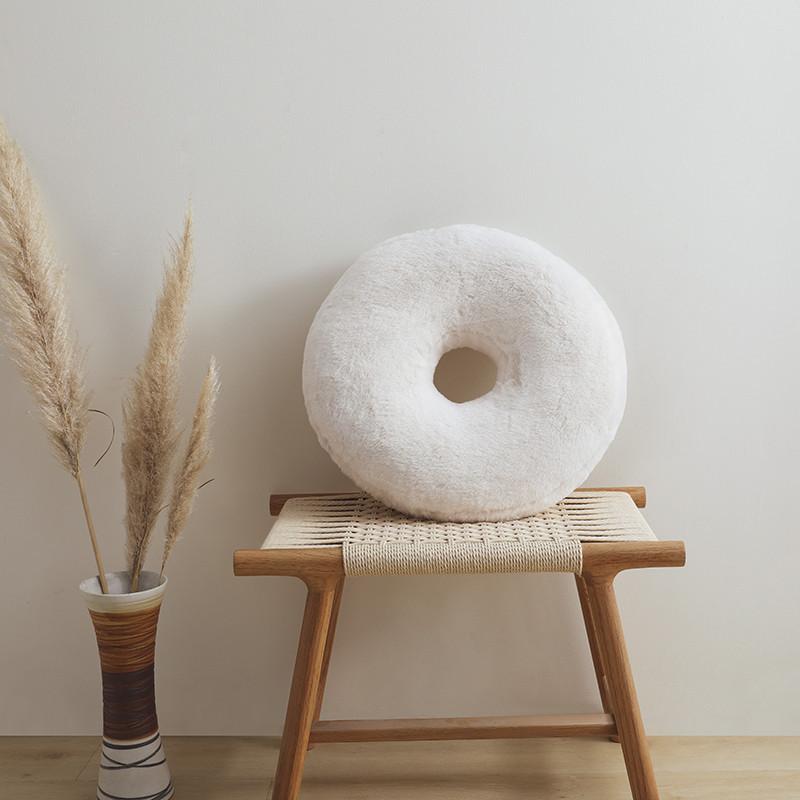 

Cushion/Decorative Pillow Nordic Style Abstract Throw Soft Sofa Seat Cushion Fluffy BuPads Tatami Mattress Stuffed Toys Pography Props, Round