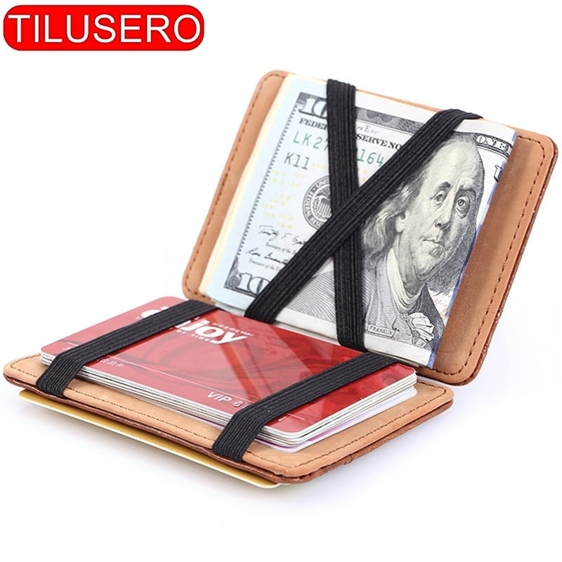 

Fashion Men Slender Wallets Male Ultra Dunne Short Men Magic Wallet Money Cash Card Holder Purse, Make up the difference