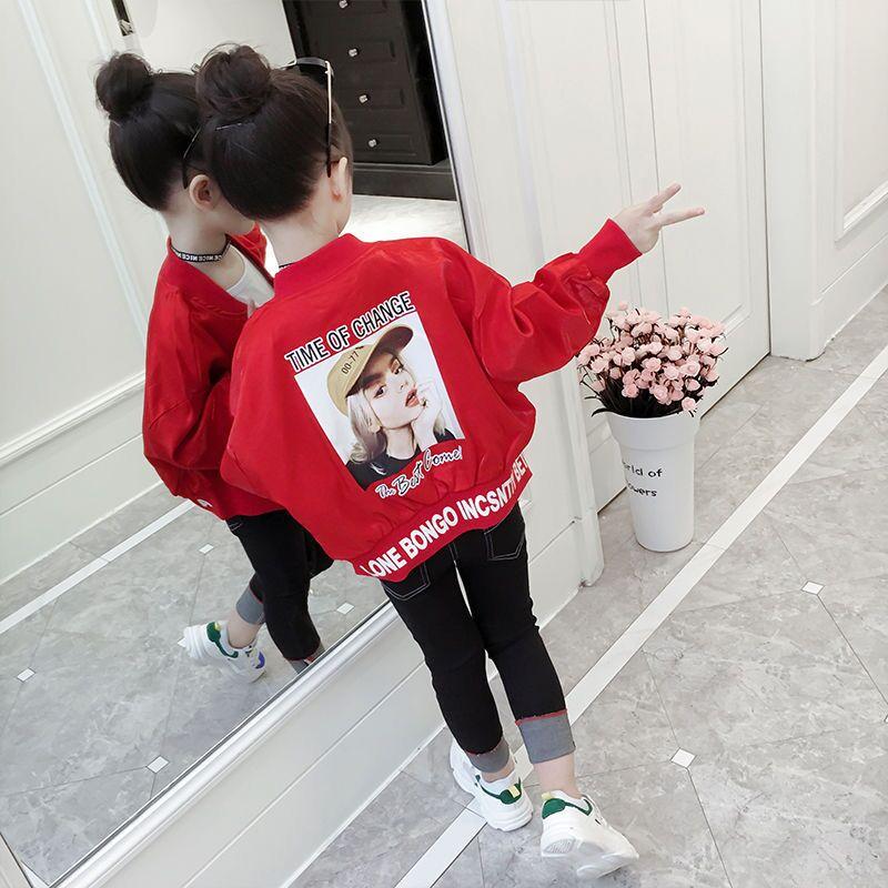 

Jackets EACHIN Baby Grils Spring Autumn Girl Clothes Kid Girls Print Coats Children's Fashion Outwear Thin, Blue;gray