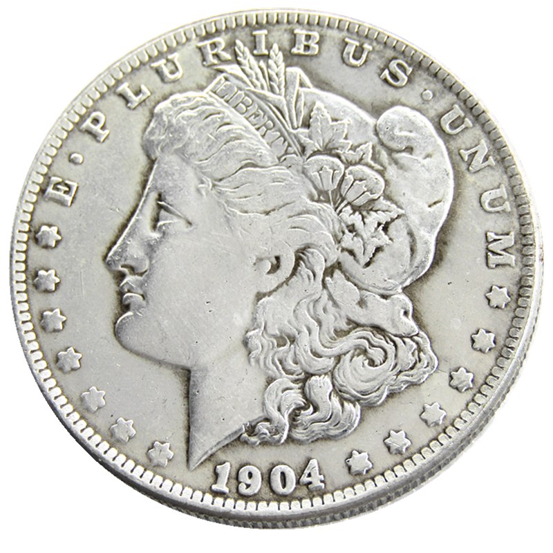 

US 1904-P-O-S Morgan Dollar Copy Coin Brass Craft Ornaments replica coins home decoration accessories