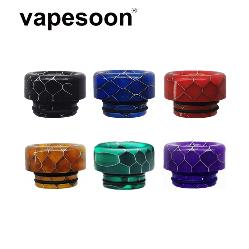 

Resin Cobra 810 Drip Tip for Electronic Cigarette Vape Vaporizer Ello Duro VATE Atomizer TFV9 TFV12 Prince NRG-S Tank etc