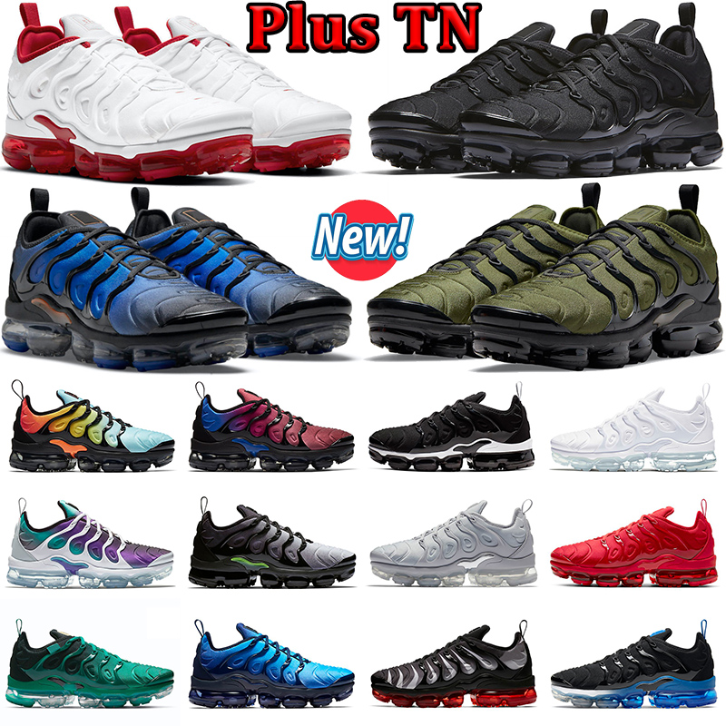2022 Plus TN Chaussures De Course Hommes Femmes Triple Noir Blanc Swingman Rugueux Vert Dégradé Bleu Être Vrai Cool Gris Atlanta Tout Rouge Homme