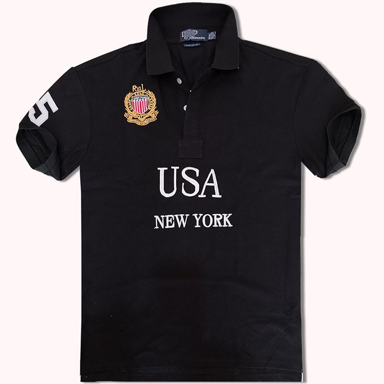 

Summer high-quality men' lapel polos shirt stitching T-shirt short-sleeved tops plus size casual clothing -5XL, 001