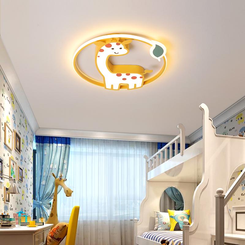 

Baby Cartoon Ceiling Lights Modern Led Lamp Protect Eyesight Kids Room Children 90~260V Lamparas De Techo