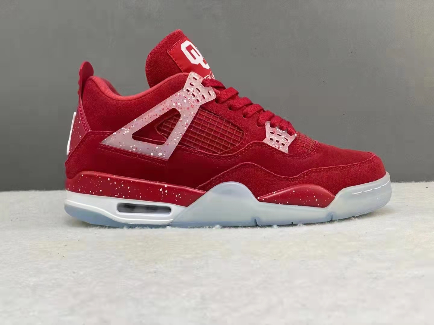 

4j basketball shoes men athletic dan jord Oklahoma Sooners 1032076, Red