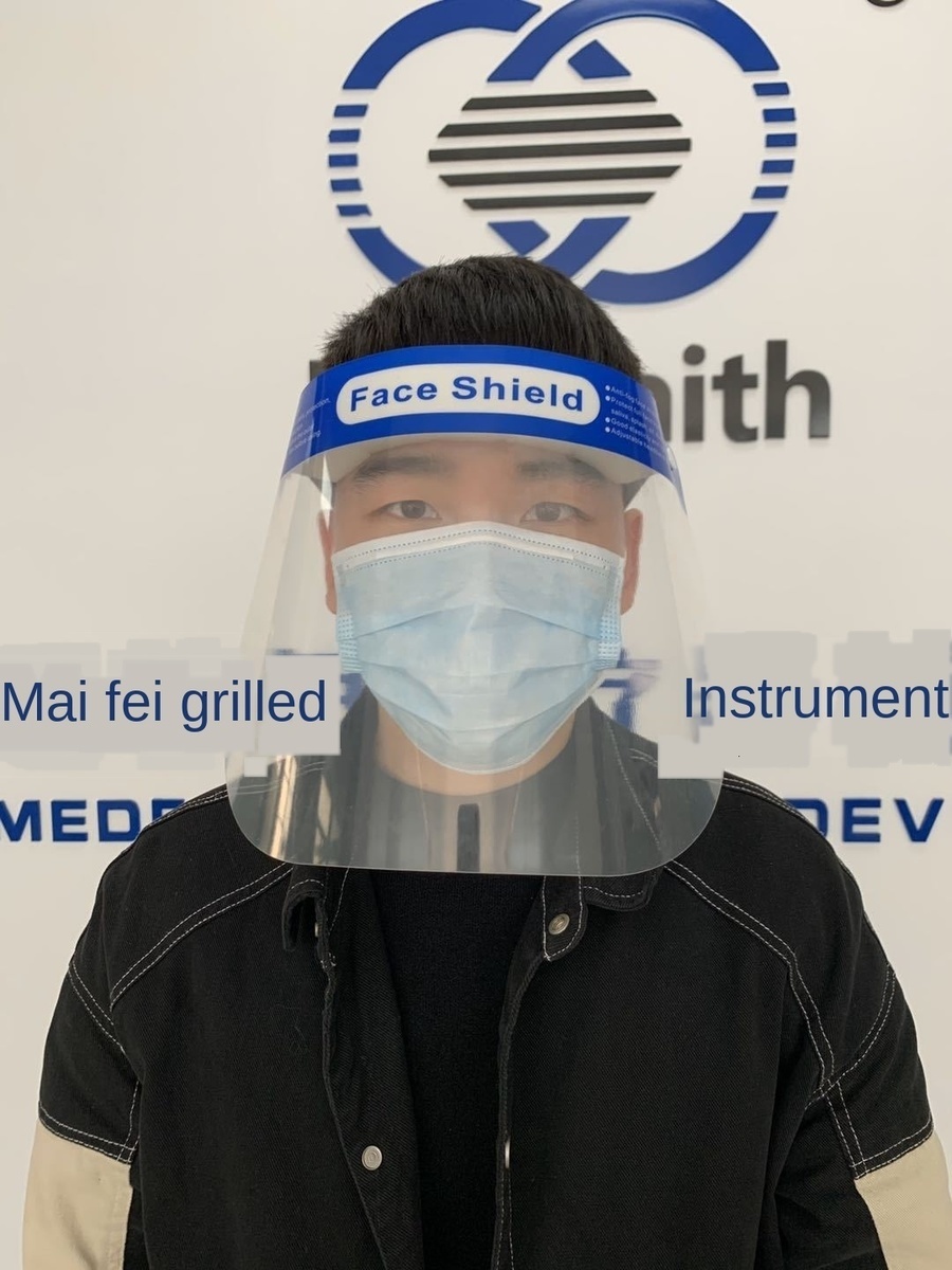 

Face Anti-fog Head-mounted Shield Double Anti-foam Protective Mask 2OJE