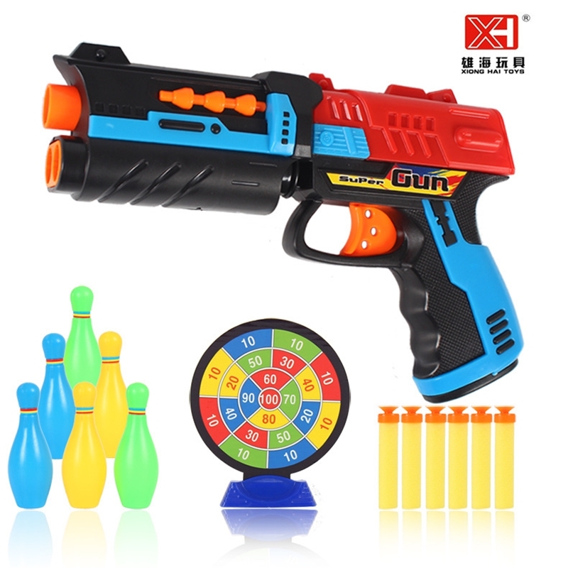 

xionghai toy gun safety competition soft egg children's shooting bullet 029