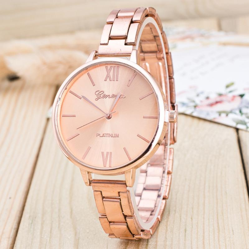 

Wristwatches 2021 Gold Silver Mesh Stainless Steel Watches Women Female Casual Clock Ladies Wrist Watch Fashion