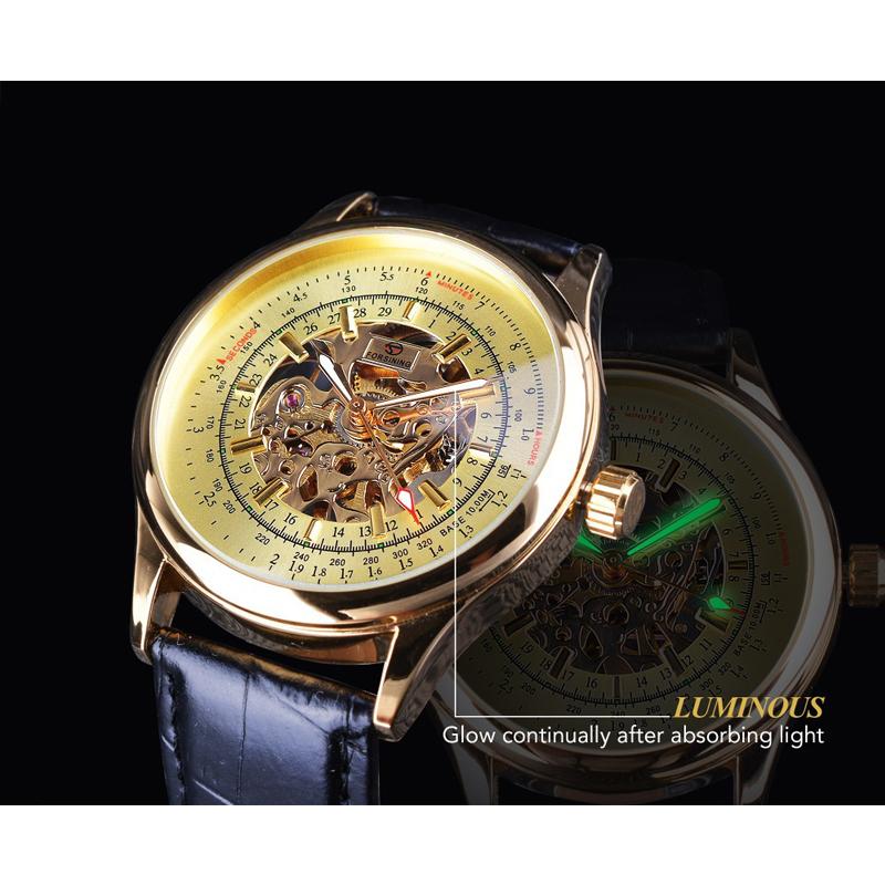 

Wristwatches Watch For Men Mechanical Classic Forsining Brand Hand-wind Clock Men's Wrist, W181803