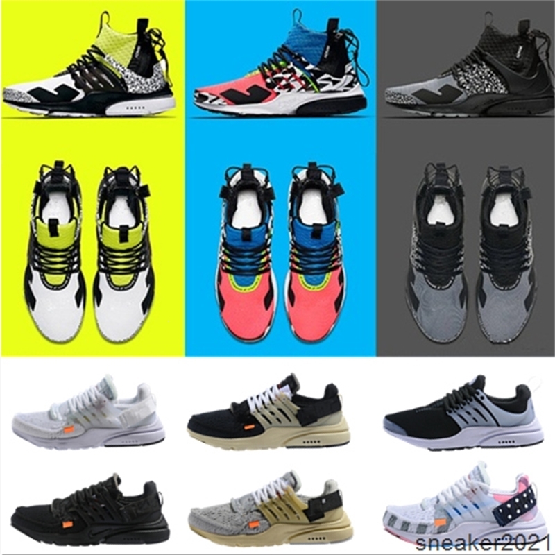 

New PRESTO BR QS Breathe Yellow Black White Red Blue Men Women Running Shoes Ultra Jogging Walking Trainers Sport Sneakers Eur 36-45