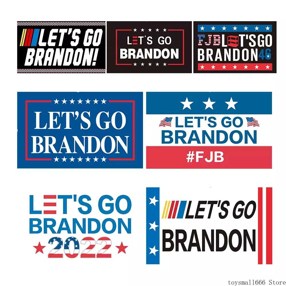 JOHNIN FJB LETS GO BRANDON Flag 90*150cm 3x5 ft Biden is not my prsident Banner Flags-image-739449969