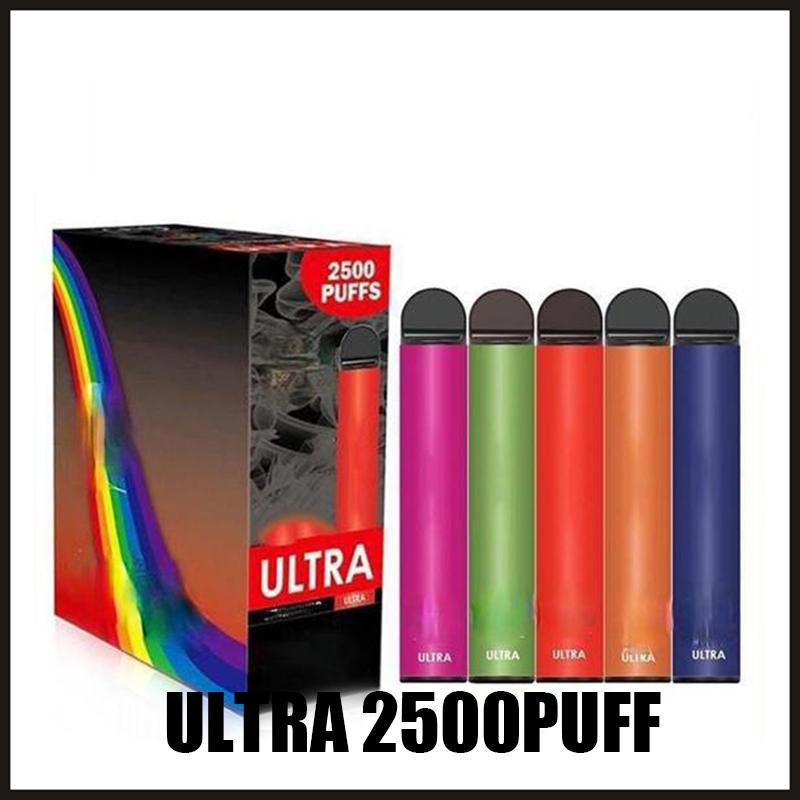 

Newest Fumed Extra ULTRA Disposable Vape Pen Electronic 5ml Pods Cigarettes Kit 850mAh Battery 1500 2500Puffs Pre-Filled high quality vapors wholesale vs geek bar