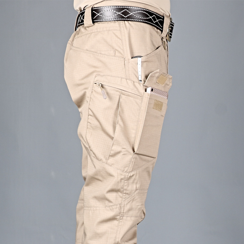 

Cargo pants men Multi Pocket Outdoor Tactical Sweatpants military army plus size Waterproof Quick Dry Elastic hiking Trousers 3x, Camouflage ix7