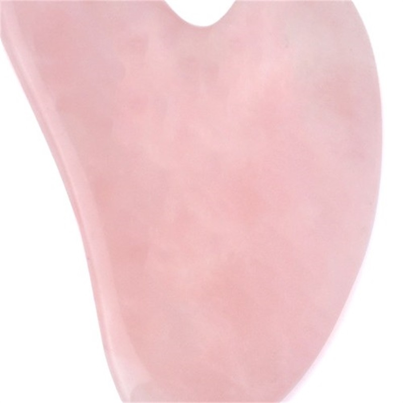 

Natural Jade Gua sha Stone Board Massage Rose Quartz Guasha Plate Jade Face Massager Scrapers Tools For Face Neck Back 275 R2