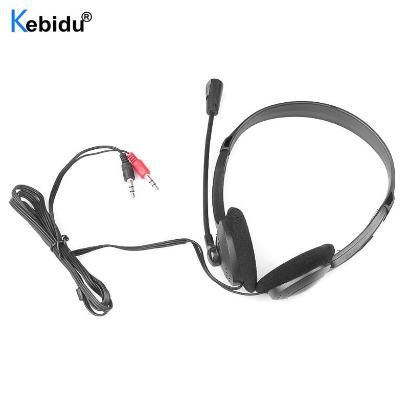 

Headphones & Earphones 3.5mm AUX Wired Gaming Earphone Headphone With Microphone Plug MIC VOIP Headset Skype For PC Computer Laptop