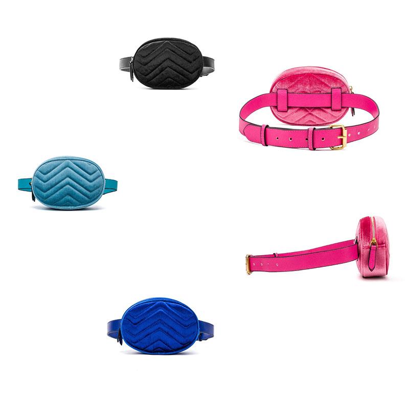 

Women Fashion Waist Fanny Pack Leather Velvet Belt Zipper Bag Travel Wallet Beach Bags