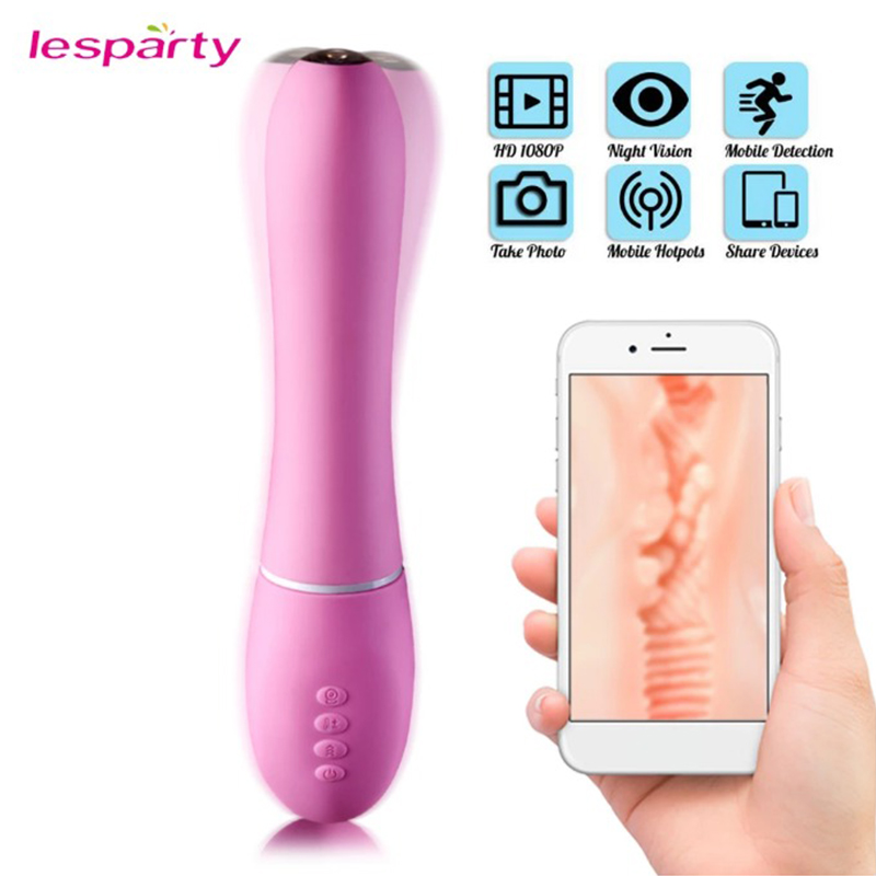 Vibrators for Women Grade Waterproof AV Vibration Massager APP Bluetooth Connected With Mini Video Camera-image-752164937