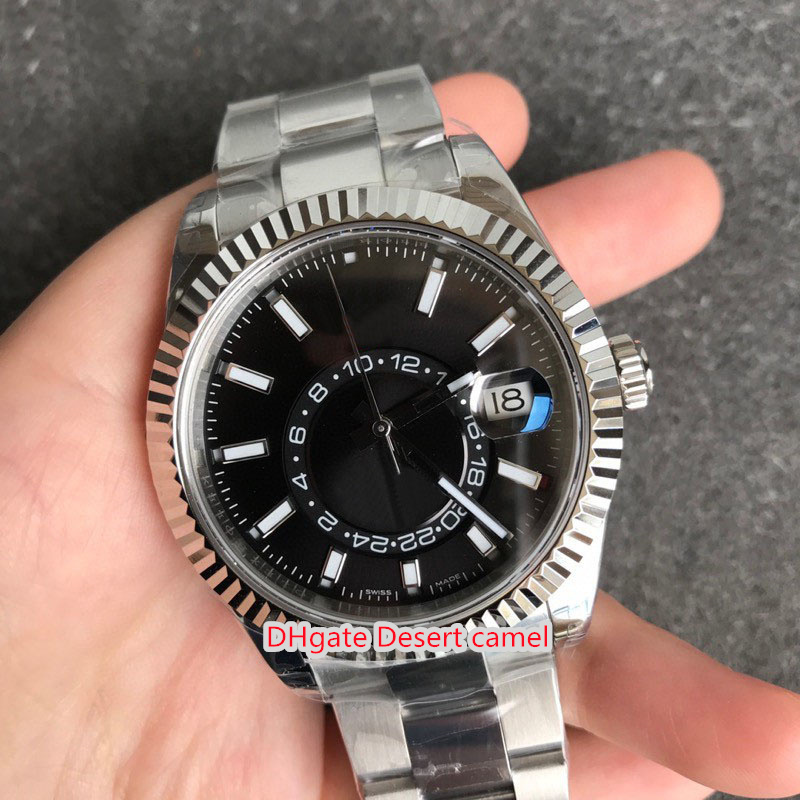 

3 style watch 326934 high quality men's watches 42mm Sky-Dweller 2813 timing core 904L fashion hot selling automatic mechanical watches, Slivery;brown