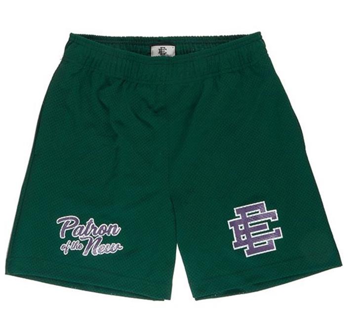 

22ss Eric Emanuel EE Basic Short Men's fitness shorts, mesh breathable beach pants, sports series basketball pants new York TOPSHORTS, Sold out