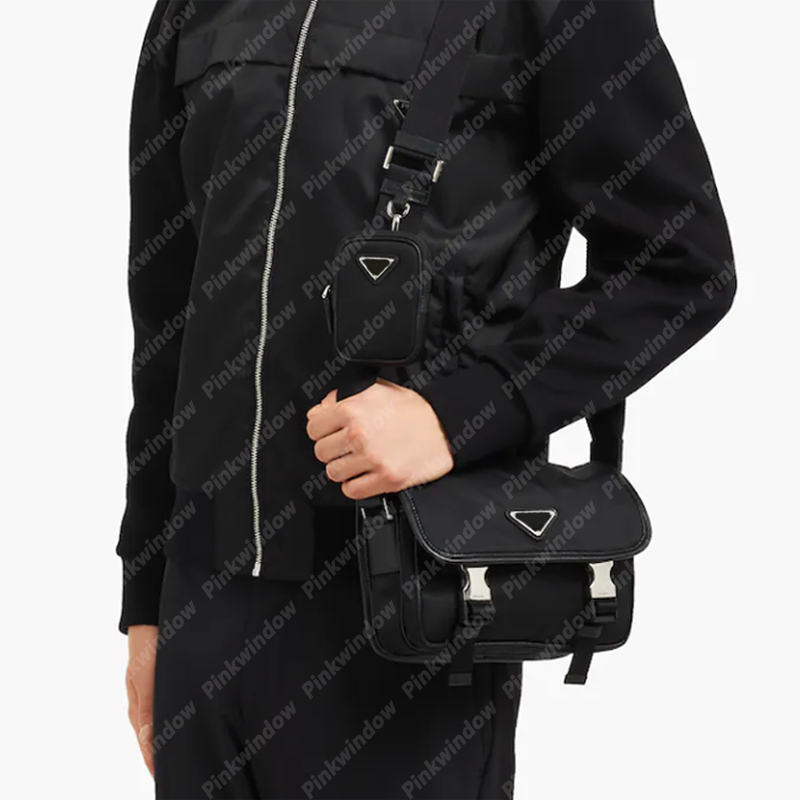 

Mens Messenger Bag For Men Women Shoulder Bags Designer Handbag Womens Re Nylon Saffiano Leather Handbags Cross Body Purses Waist 22 2110251L, More bubble protection